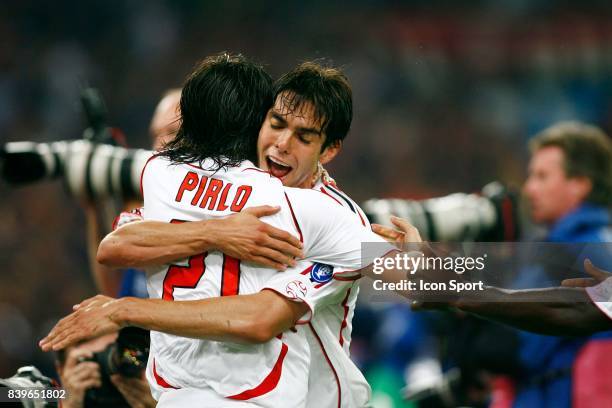Andrea PIRLO / KAKA - - Milan Ac / Liverpool - Finale de Champions League - Athenes ,