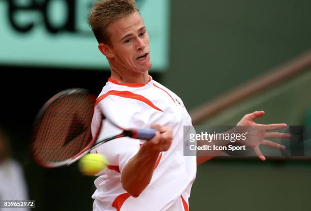 Kristof VLIEGEN - - Victoire contre Richard Gasquet - Roland Garros 2007,