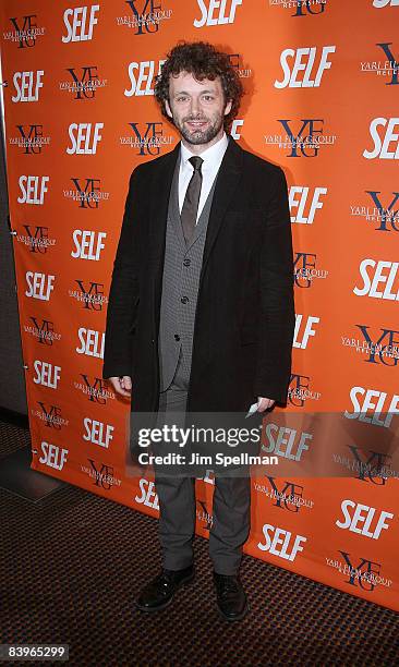 Actor Michael Sheen attends the New York screening of "Nothing But The Truth" at Cinema 2 on November 13, 2008 in New York City.