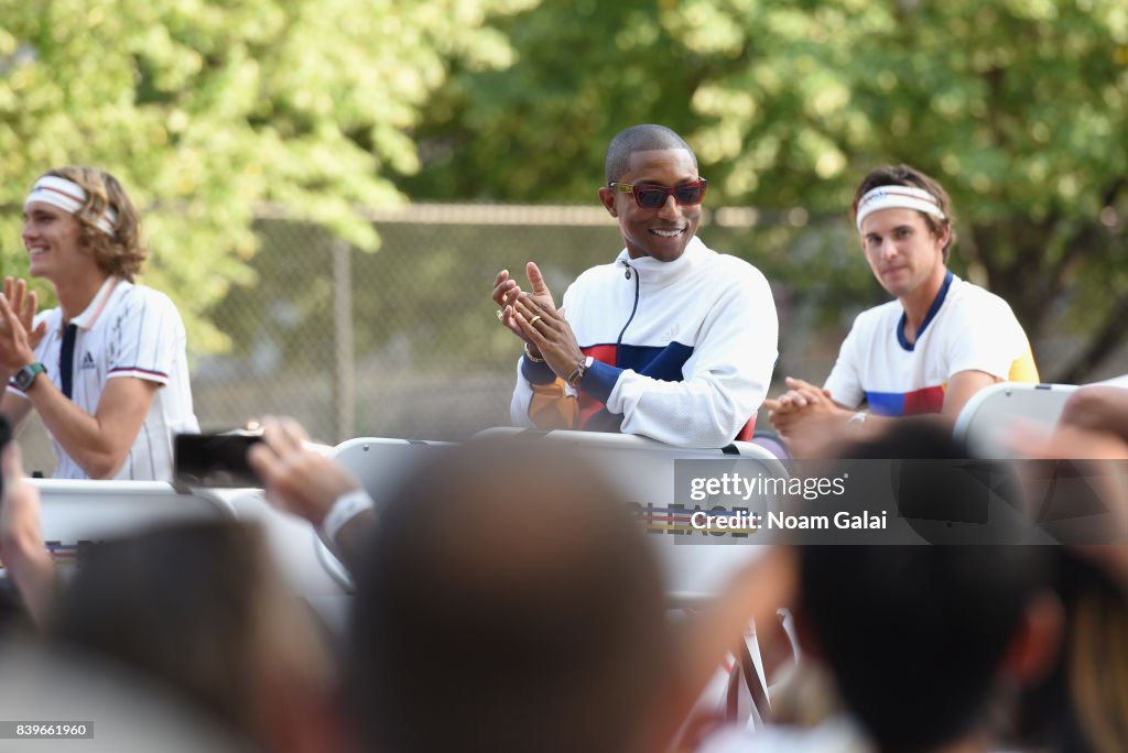 Adidas Tennis + Pharrell Williams Don't Be Quiet Please Event