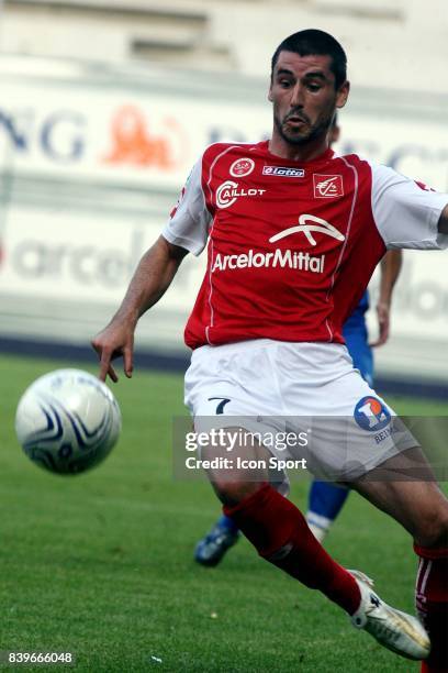 Julien FERET - - Reims / Libourne Saint Seurin - 2eme journee de Ligue 2,