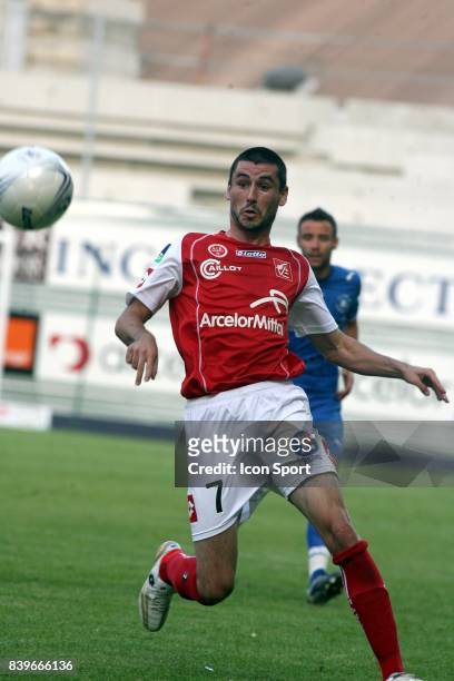 Julien FERET - - Reims / Libourne Saint Seurin - 2eme journee de Ligue 2,