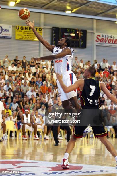 Ronny TURIAF - - France / Belgique - Match amical - Aix-les-Bains - Franve ,