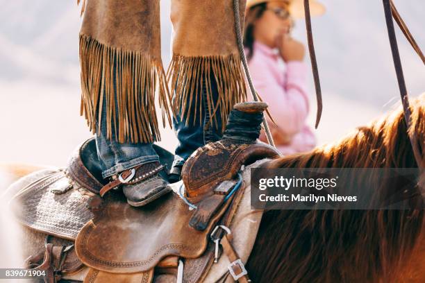 at the rodeo - boot spur stock pictures, royalty-free photos & images