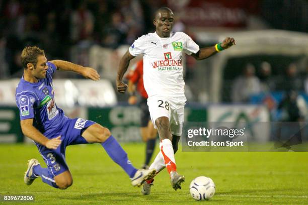 Arnaud MAIRE / Jonathan AYITE - - Brest / Bastia - 3eme journee de Ligue 2 -