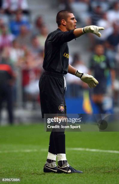 Victor VALDES - - Bayern Munich / FC Barcelone - Beckenbauer Cup,