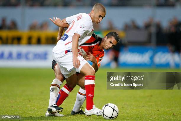 Karim BENZEMA / Jeremy MOREL - - Lorient - Lyon - 4eme journee de Ligue 1 -