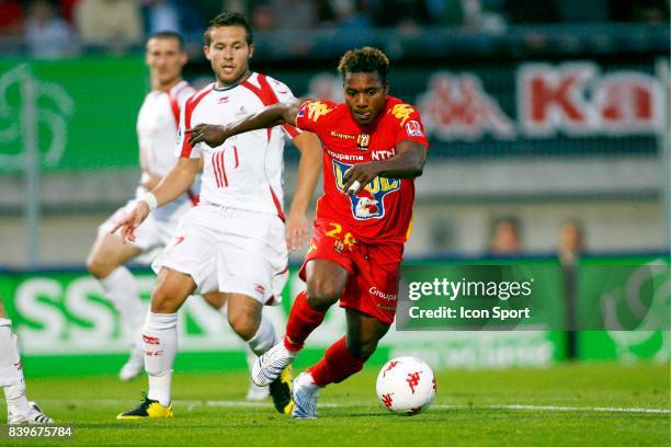 Stephane SESSEGNON - - Le Mans / Lille - 4eme journee de Ligue 1 -