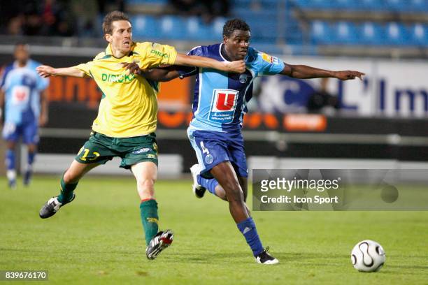 Nicolas GOUSSE / Valery MEZAGUE - - Le Havre / Nantes - 4eme journee de Ligue 2 -