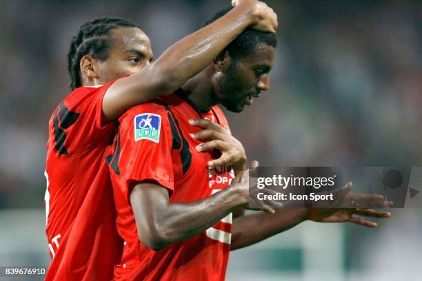 Jimmy BRIAND / Olivier THOMERT - - Rennes / Metz - 5eme journee de Ligue 1 ,