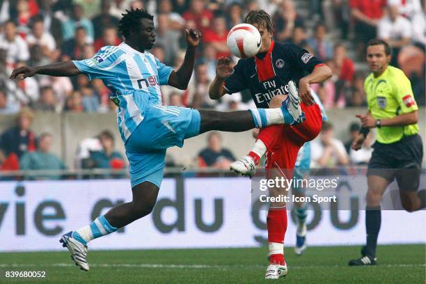 Ismaila TAIWO / Jerome ROTHEN - PSG / Marseille - - 7eme journee de Ligue 1 -