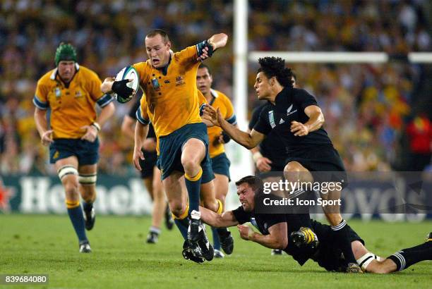 Stirling MORTLOCK - Australie / Nlle Zelande- 1/2 Finale - Finale - - Coupe du Monde de Rugby 2003 -