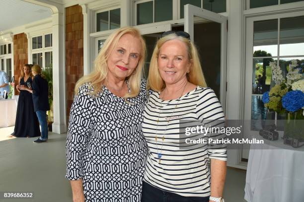 Cornelia Bregman and Anne Hearst McInerney attend Anne Hearst McInerney and Jay McInerney's celebration of Amanda Hearst and Hassan Pierre's Maison...