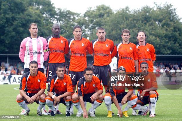 Equipe de Lorient - - Nantes / Lorient - match amical -