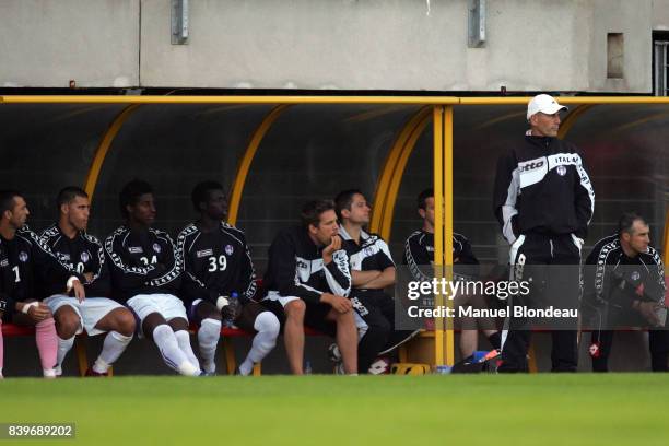 Elie Baup - Toulouse / Rodez - Amical - .,