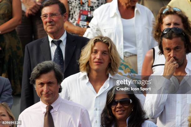 Jean SARKOZY - FInale Roland Garros 2007 - Rafael NADAL / Roger FEDERER - Jour 15 -