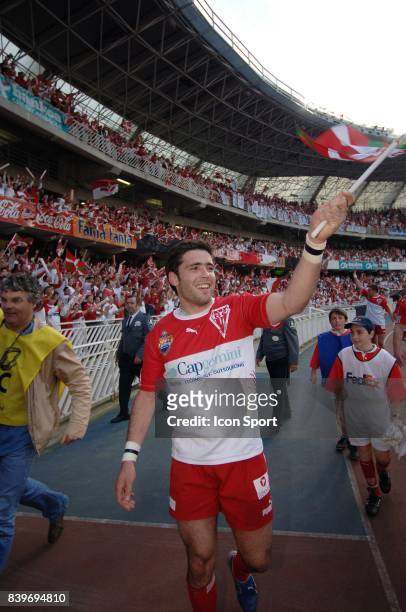 Joie Dimitri YACHVILI - Biarritz / Sale - - 1/4 Finale Heineken Cup 2005/2006 - Stade ANOETA de Saint Sebastien -