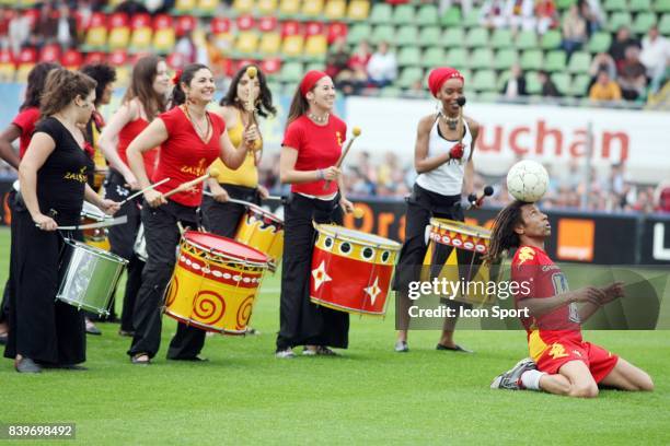 Animations d'avant match - - Le Mans / Marseille - 37 eme journee de Ligue 1,