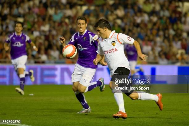 David VILLA - - Fc Valence / Valladolid - 3eme Journee de Liga,