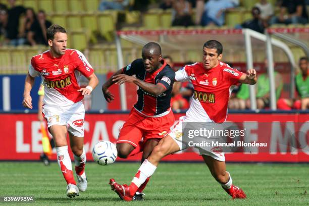 Peguy LUYINDULA - - Monaco / PSG - 8eme Journee de Ligue 1 ,