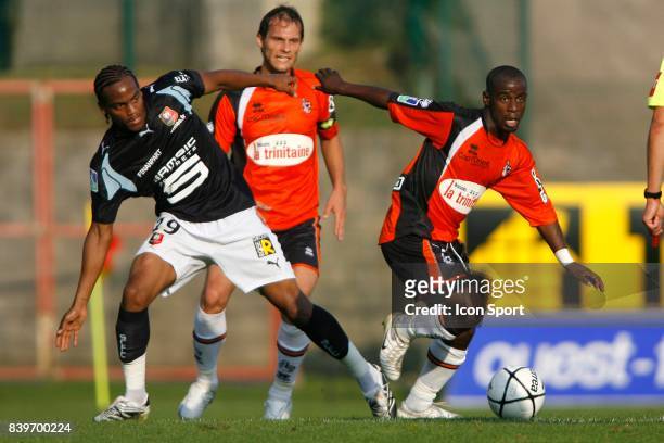 Jimmy BRIAND / Oscar EWOLO - - Lorient - Rennes - 8eme journee de Ligue 1,