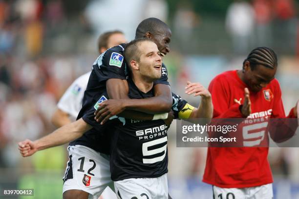 Rod FANNI / Etienne DIDOT - - Lorient - Rennes - 8eme journee de Ligue 1,