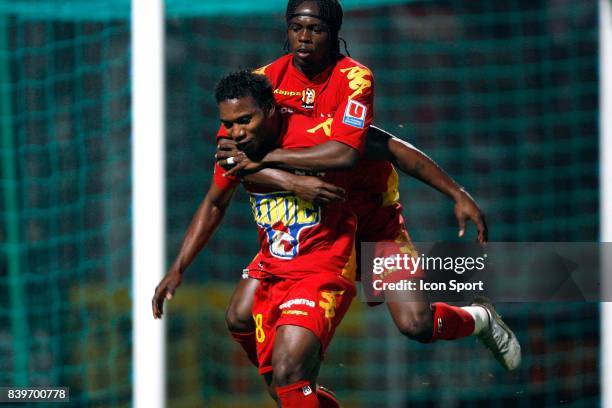 Stephane SESSEGNON / GERVINHO - - Le Mans / Valenciennes - 8eme journee de Ligue 1 ,