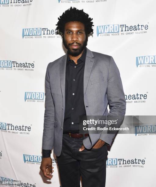 Nyambi Nyambi attends "In The Cosmos" Where We Come From, Where We Are, And Where We Are Going" at John Anson Ford Amphitheatre on August 26, 2017 in...