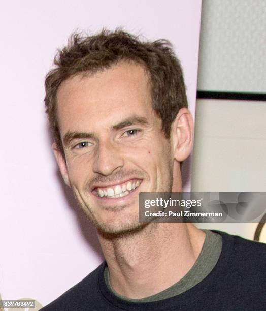 Professional tennis player Andy Murray attends US Open Weekend: to Introduce The New Roche Bobois Presidential Suite At Langham Place, New York on...