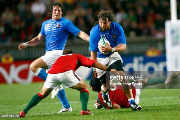 Martin CASTROGIOVANNI - - Italie / Portugal - Coupe du Monde de Rugby 2007 - Parc des Princes - Paris -