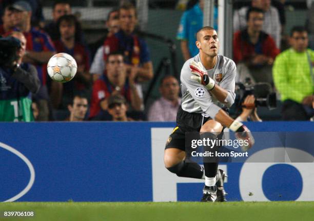 Victor VALDES - - Barcelone / Lyon - Champions League 2007/2008 -