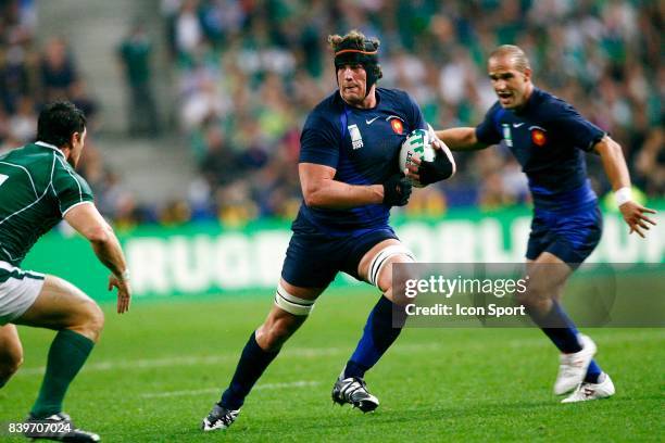 Jerome THION - - France / Irlande - Coupe du Monde de Rugby 2007 - Paris,