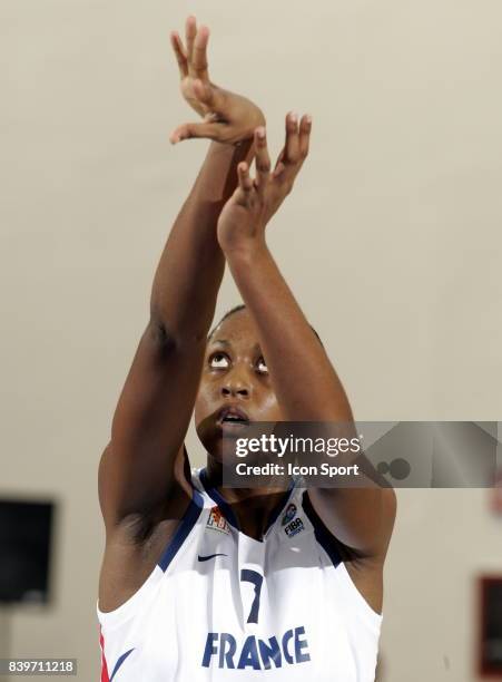 Sandrine GRUDA - France / Serbie - - Championnat d'Europe de Basket Feminin 2007 -