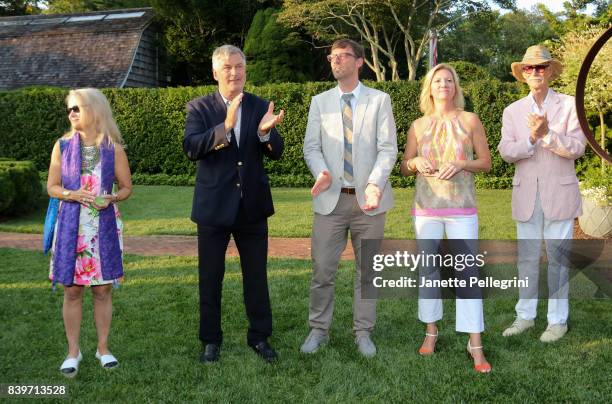 Pat Kaufman, Alec Baldwin, David Nugent, Anne Chaisson and Charles Brock attend the Hamptons International Film Festival SummerDocs Series Screening...