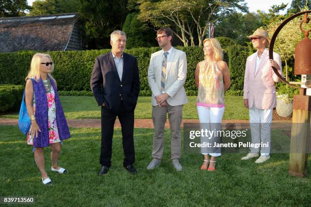 Pat Kaufman, Alec Baldwin, David Nugent, Anne Chaisson and Charles Brock attend the Hamptons International Film Festival SummerDocs Series Screening...