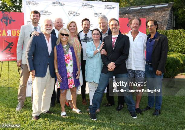 David Nugent, Randy Mastro, Jim Swartz, Anne Chaisson, Pat Kaufman, Bryan Fogel, Mary Jane Brock, Alec Baldwin, Robert Downey Jr. David Fialkow and...