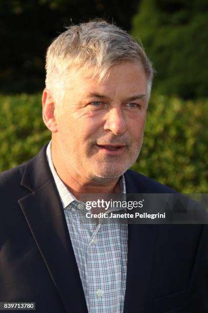 Alec Baldwin attends the Hamptons International Film Festival SummerDocs Series Screening of ICARUS on August 26, 2017 in East Hampton, New York.