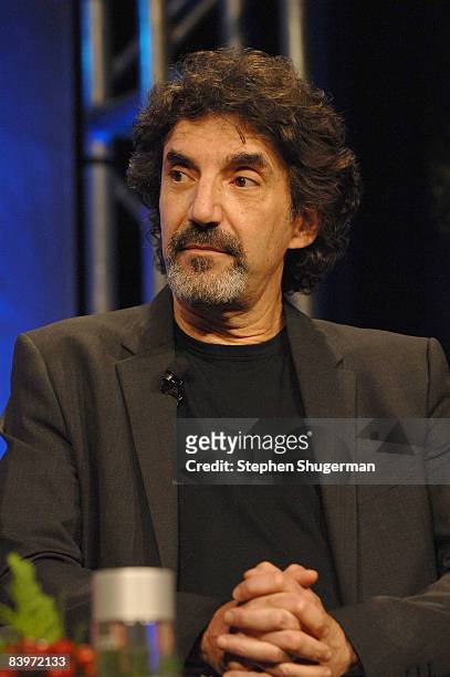 Executive Producer Chuck Lorre attends the Hollywood Radio and Television Society Presents "The Hitmakers" at the Beverly Wilshire Hotel on December...