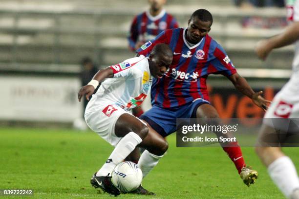 Youssuf MULUMBU / Djibrill SIDIBE - - Amiens / Chateauroux - 13 eme journee de Ligue 2,