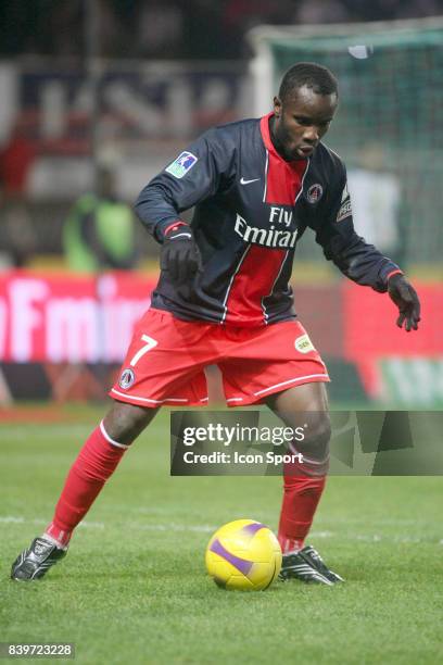 Peguy LUYINDULA - - PSG / Lyon - 12 eme journee de Ligue 1,