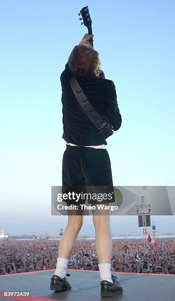Angus Young Toronto Rocks Angus Young of AC/DC News Photo - Getty Images