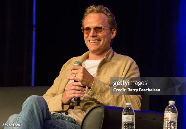 Actor Paul Bettany during the Wizard World Chicago Comic-Con at Donald E. Stephens Convention Center on August 26, 2017 in Rosemont, Illinois.