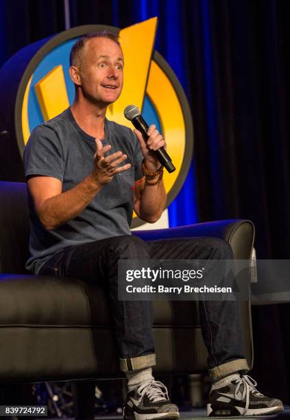 Actor/musician Billy Boyd during the Wizard World Chicago Comic-Con at Donald E. Stephens Convention Center on August 26, 2017 in Rosemont, Illinois.