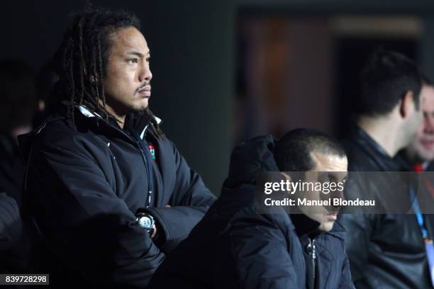 Tana UMAGA / Mourad BOUDJELLAL - - Blagnac / Toulon - 2e journ ee pro D2,