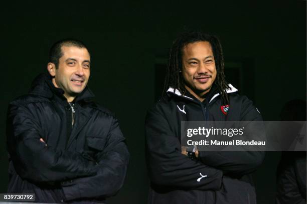 Tana UMAGA / Mourad BOUDJELLAL - - Blagnac / Toulon - 2e journ ee pro D2,