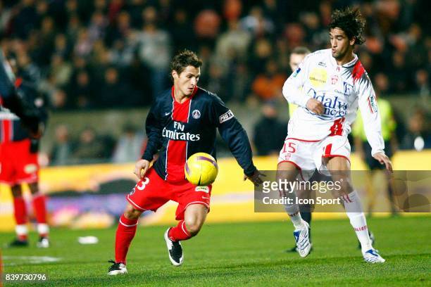 Jeremy CLEMENT / Youssouf HADJI - - PSG / Nancy - 14eme journee de Ligue 1 -