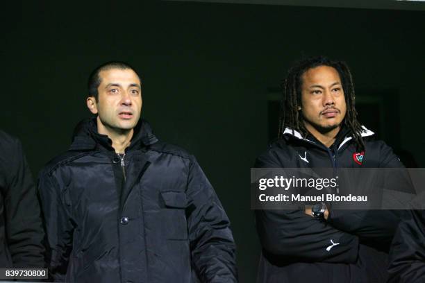 Tana UMAGA / Mourad BOUDJELLAL - - Blagnac / Toulon - 2e journ ee pro D2,