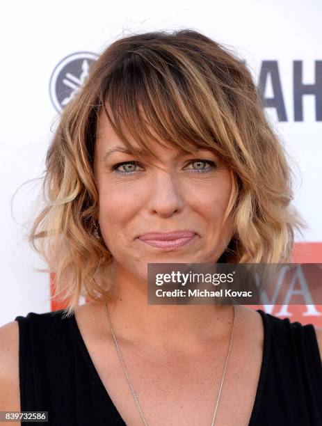 Actor Arianne Zucker attends the Festival of Arts Celebrity Benefit Event on August 26, 2017 in Laguna Beach, California.