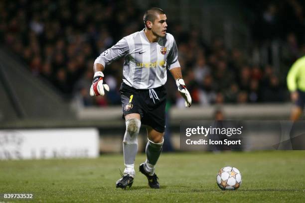 Victor VALDES - - Lyon / Barcelone - Champions League,