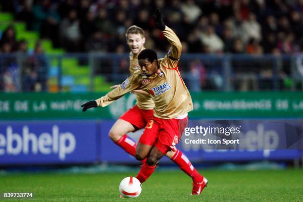 Mathieu BODMER / Kader KEITA - - Caen / Lyon - 17eme journee de Ligue 1 ,